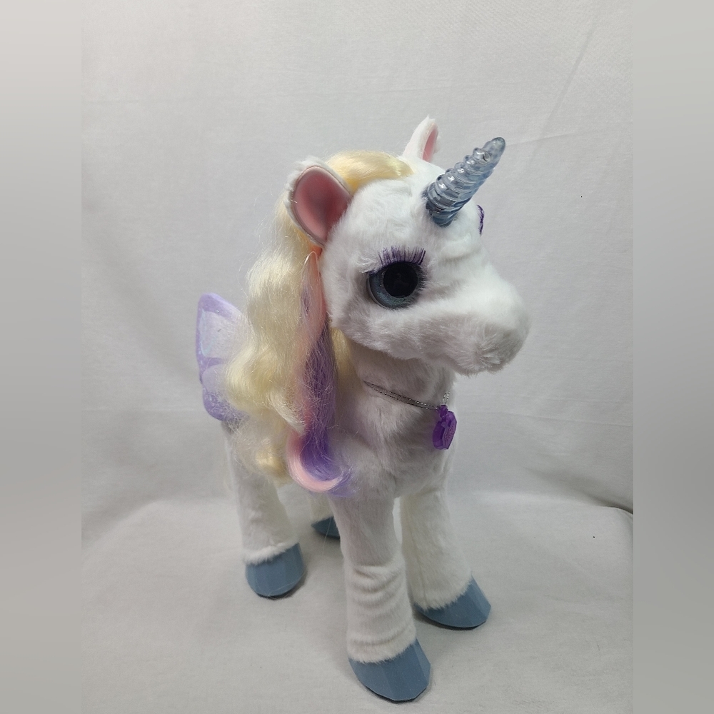 FurReal Friends StarLily WORKS! My Magical Unicorn Star Lily Fur Real No Berry